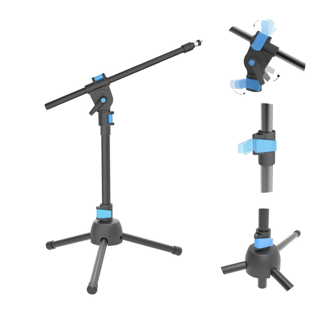 Chetty MT23 Adjustable Heavy Duty Mic Stand with Tripod Boom