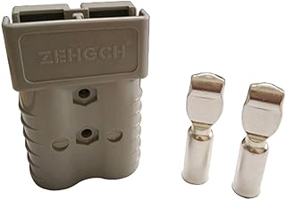 350A Battery Connector 2/0 AWG Gray 350A 600V Plug,Quick-Connector Disconnector Housing 2-Pole