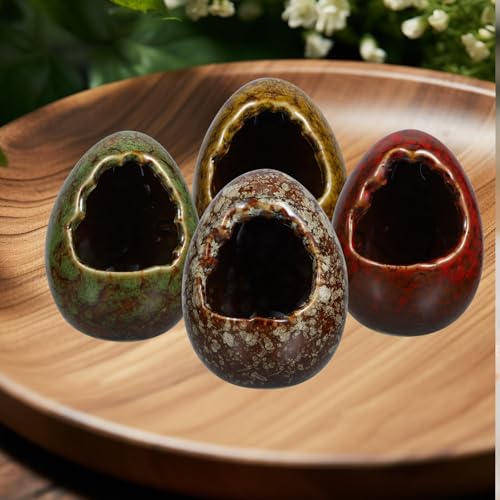 Contenedores de cerámica para hielo seco, vasos decorativos para platos de sushi y restaurantes 5