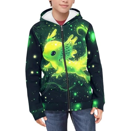 Ystardream Kids Boys Zip Up Hoodie Casual Hooded Sweatshirts with Pockets2