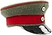 German WWI M1910 Officer Visor Cap, Size 7.5 (60cm) Green/Red