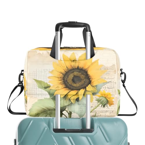 Bolso para portátil con diseño de girasol 15.6 pulgadas miniatura 7
