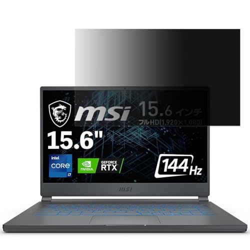 MSI Stealth-15M 15.6C` 16:9 Ή `h~tB vCoV[tB^[ u[CgJbg ˖h~ PC p\R j^[ ̂h~ ʕی یV[g EȒP ʎgp