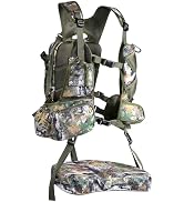 UIIHUNT Turkey Vest with Seat: Lightweight Turkey Hunting Vest with Game Pouch, Adjustable Turkey...