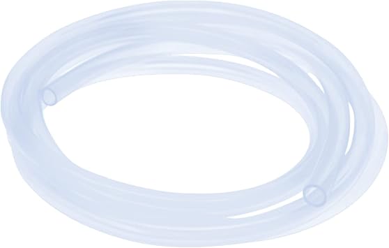 Silicone Tube,Length 1.5 Meter, 5mm ID X 8mm OD,Flexible Food Grade Hoses,Water Air Hose Pipe for Pump Transfer