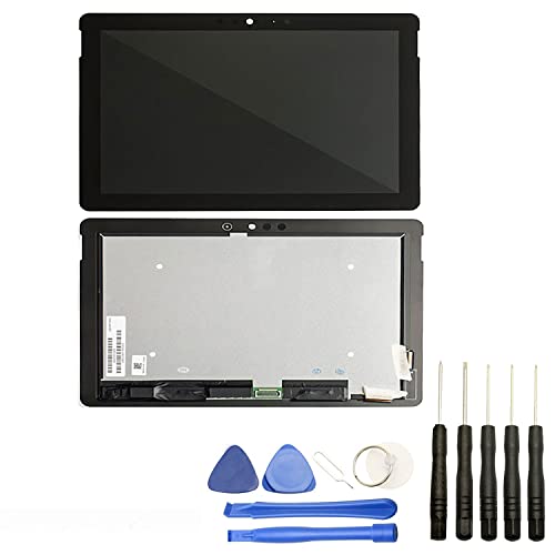 Visiodirect® Ecran Complet : Vitre Tactile + écran LCD Compatible avec Microsoft Surface GO 2 Black 1927 Taille 10.5