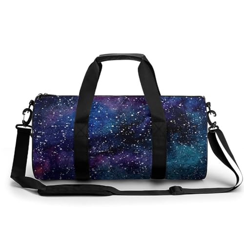 Sac de sport galaxie et nébuleuse 45x23x23cm pour gym et voyage