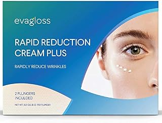 Evagloss Rapid Reduction Eye Cream, Visibly Reduce Under-Eye Bags, wrinkles and fine lines