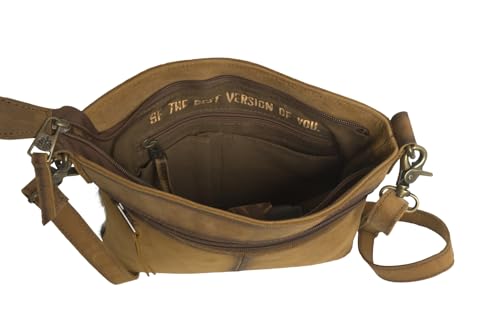 STS Ranchwear Womens Roswell Vivian Tan Cowhide Crossbody Bag3