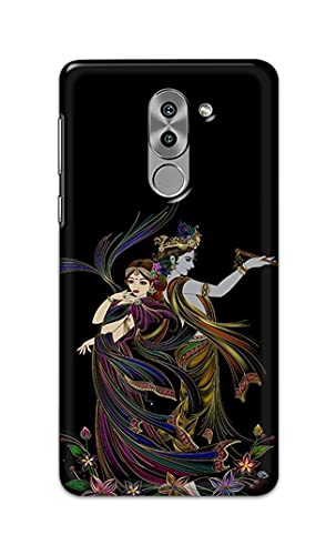 Image of Lord Radha and Krishna Hard Back Case Cover for Honor 6X / GR5 (2017), BLN-AL10 BLL-L22 BLN-L21 Back Cover -(J5) VNS2223