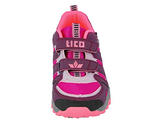 Lico Unisex Kinder Fremont V Trekking- & Wanderhalbschuhe, Bordeaux Rosa, 28 EU