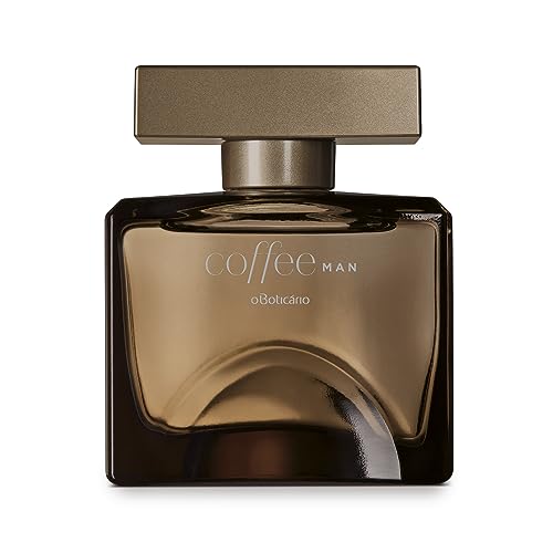 O Boticário Coffee Man Eau de Toilette EDT, Perfume Para Hombre | Fragancia Ámbar Amaderado Cuero, Café, Tabaco y Cardamomo 90 ml