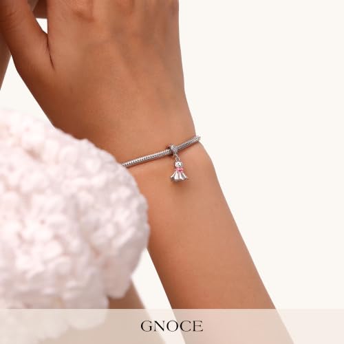 Image of GNOCE Japanese Charm Bead Silver Blend Pendant Dangle Charms fit Bracelet Jewelry Gift for Women