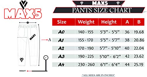 Max5 Full Blank Brazilian Jiu Jitsu Gi MMA Martial Arts Uniform BJJ Gi Grappling Kimono (Pro White, A1)