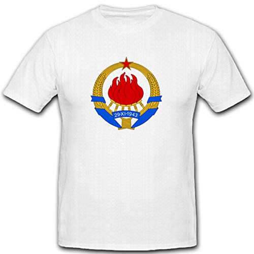 T-Shirt Blason Yougoslavie ravive les souvenirs d'une époque nostalgique