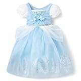 Disney Store Official Princess Cinderella Halloween Costume for Kids - Disney Princess Dresses for Girls - Dress up Clothes for Pretend Play - Cinderella Costume - Size 5/6