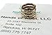 Handmade Twisted Three Metal Medicine/Healing Spiral Ring From Nepal