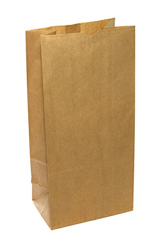 Paper Lunch Bags, 16 Lb Capacity, Natural Kraft Paper Bags, 7.7