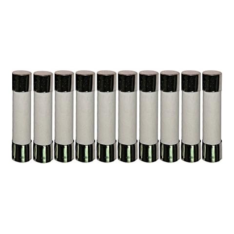 10 Qty. Divine Lighting MDA 2A Slow-Blow Ceramic Fuse 2 Amp 250v MDA2A;MDA2 MDA 2A Slow-Blow Time Delay Fuse. Ceramic 1/4 in x 1.25 in Cover