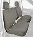 Covercraft Custom-Fit Front Bench SeatSaver Seat Covers - Polycotton Fabric, Misty Grey