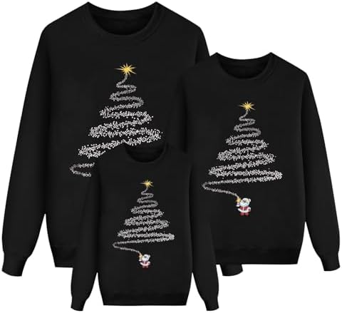 Sudaderas Navideñas Familiares Suéter Familia Invierno Jersey Nav...
