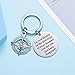 LParkin Graduation Keychains 2023 2024 Graduate Students Go Confidently in The Direction of Your Dreams Keychain College Senior Junior High Middle School