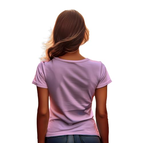 T-shirt 1936 femme rose clair idéal pour vos sorties d'été - 2