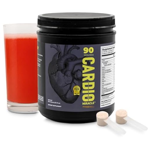 Cardio Miracle (TM) - The Complete Nitric Oxide Solution - Nutritional Heart Healthy L-Arginine and Organic Beetroot Drink Mix (Stevia) 90 Servings