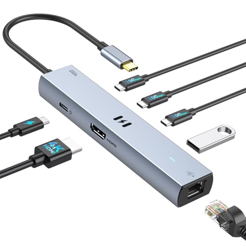 selore&s-global ハブ MacBook Selore USB C Adapter HDMI Hub for MacBook Pro 7 IN 2