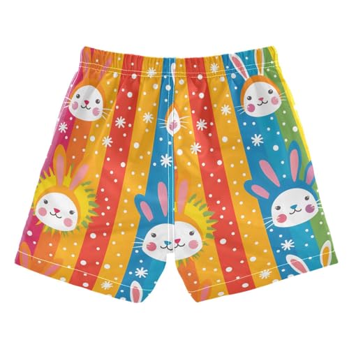 Rabbits Face Sunstar Boys Swim Trunks Toddler Shorts Swimwear Boardshorts2
