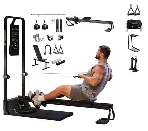 Image of Speediance Gym Monster 2 Family Plus & Smart PowerGrip Handles & Weight Lifting Belt & Gym Accessories Organizer & Skiing Handles 2 Bundle