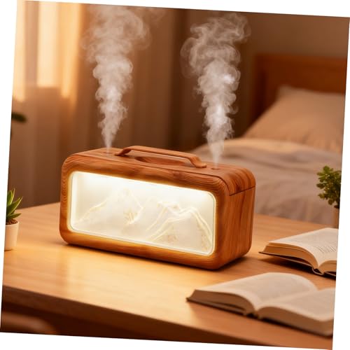 Humidificateur décoratif à double brume continue pour maison