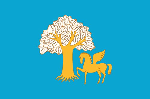 Drapeau Kiginsky rayon grand format pavillon Bashkortostan extérieur