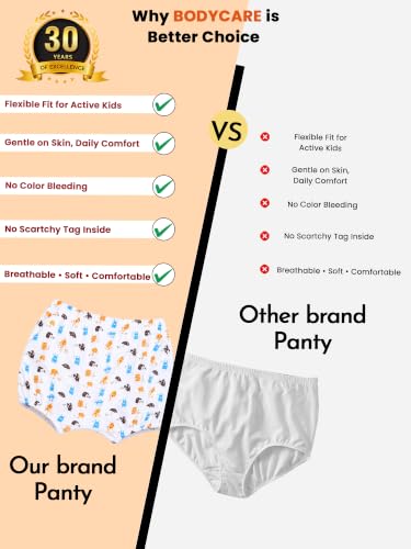 Image of BODYCARE Baby Boys Cotton Trunk | Soft, Breathable & Skin-Friendly Printed Innerwear | Multiple Pack Options