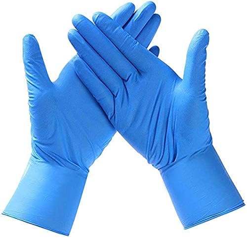Enjoyee Nitrile Disposable Gloves, Powder Free, Food Grade Gloves, Latex Free, 100 Pcs, 1count