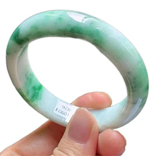 Bracelet en jade vert authentique 64mm contre les imitations