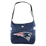 Littlearth Womens NFL New England Patriots 1 Jersey Tote, Team Color, One Size
