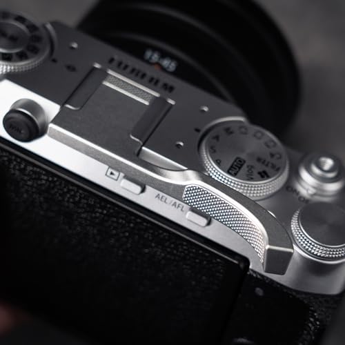 Iborrys �e�w �A�b�v �O���b�v �Ή� FUJIFILM FUJI �x�m X-M5 XM5 �J���� ��p �e�w�n���h�� �z�b�g�V���[ �T���O���b�v �E �Ɛ�I�ȃ��g���Ȋ���~�ߖ͗l�݌v�E�J�������萫�����߂� (�V���o�[A)