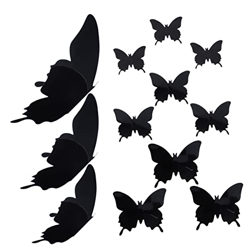 Cabilock 12pcs Stickers Mariposa para Pared Decorativas