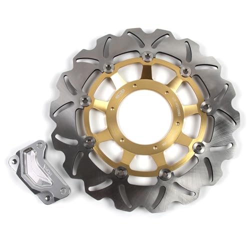 Disque de frein moto CBR300R et CBR250R fini noir haute précision