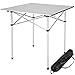 TecTake 401169 Table Pliante de Camping Jardin BBQ Barbecue Pique-Nique Portable en Aluminium