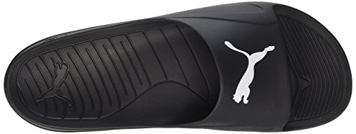 Puma Unisex's Divecat Beach & Pool Shoes, Black White, 10 UK