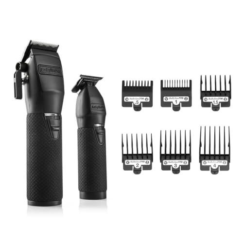 BaBylissPRO Hair Clipper & Hair Trimmer Set, LimitedFX, All-Metal Design