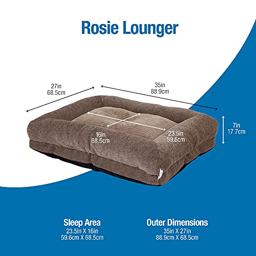 Petmate La-Z-Boy Rosie Pet Bed In Taupe For Small And Medium Dogs Up To 50 Pounds. 35 Inches X 27 Inches #TOP3