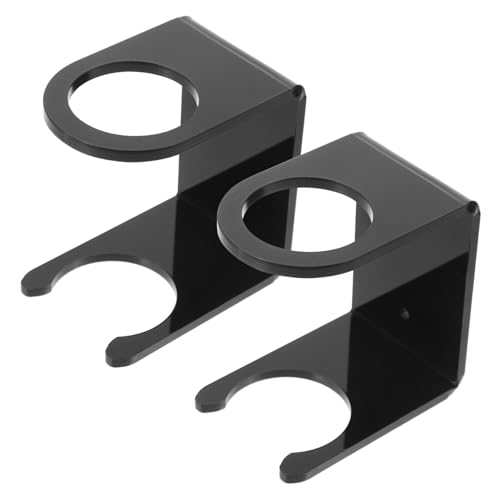 BESPORTBLE Baseball Bat Holders for Display Wall 2pack Acrylic Bat Rack Creative Bat Stand