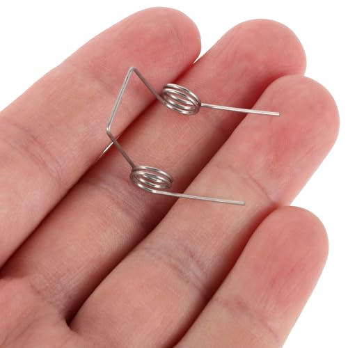 VOSAREA Precision Double Torsion Compression Spring 4pcs Stainless Steel Replacement Parts for Electric Kettle and Pressure Cooker Appliance Repair miniatura 4