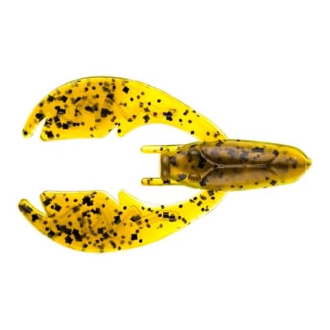 BAITFUEL PACA Chunk Sr Creature Bait Infused with Supercharged X55 Formula Gel | 3.25-Inch, Summer Craw Cover