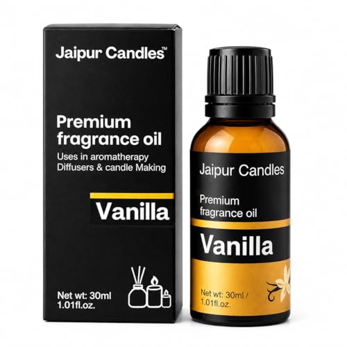 Image of Fragrance Oil | 30 ml | Aroma Oil for Home Fragrance | Best for Aromatherapy | Use in Diffusers, Candles, Air Fresheners (30ML, Vanilla)
