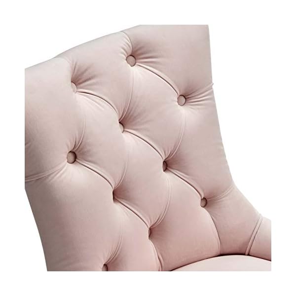 Modway regent tufted performance velvet dining side chairs set of 2 pink  urban country home decor