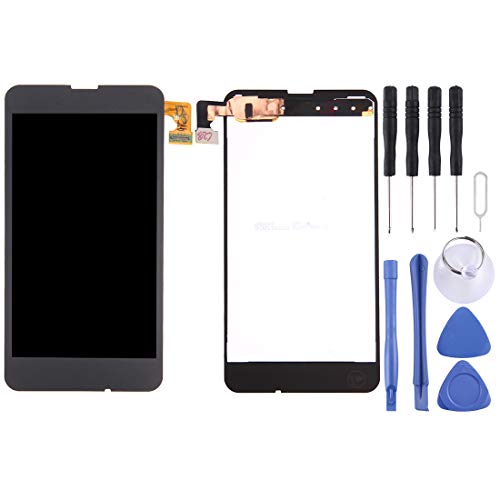 DUANDETAO LCD Screen and Digitizer Full Assembly for Nokia Lumia 630 (Black) Cell Phones Screen LCD Replacement Parts (Color : Black)